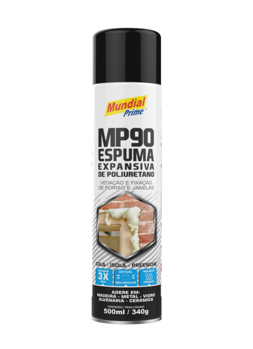 ESPUMA POLIURET MUNDIAL – 500ML/480GR