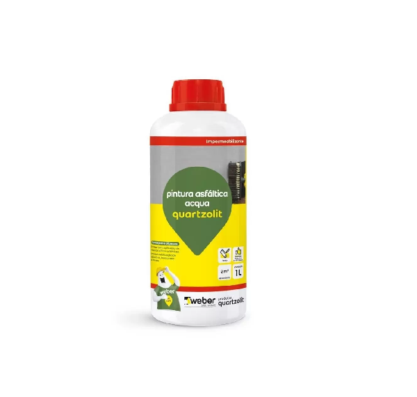 PINTURA ASFALTICA IMPERMEAB 1 KG -VEDACIT #