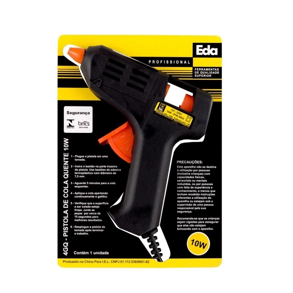 PISTOLA SILIC ELETR EDA – 10W BIVOLT 4GQ