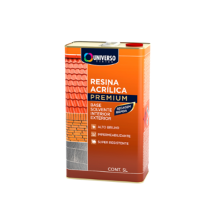 RESINA ACRIL PREMUIM INCOLOR 5LTS -UNIVERSO