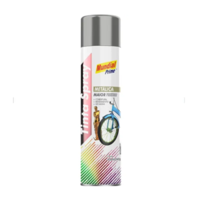 SPRAY MUNDIAL 400ML – METALICO PRATA