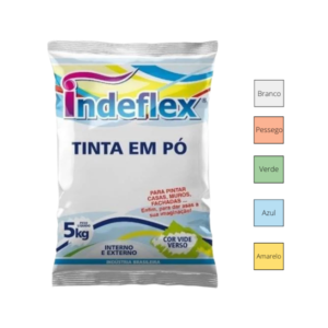 TINTA EM PO INDEFLEX – PESSEGO 5KG *