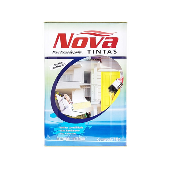 TINTA NTINTAS ACRIL STANDARD 18 LTS BRANCA