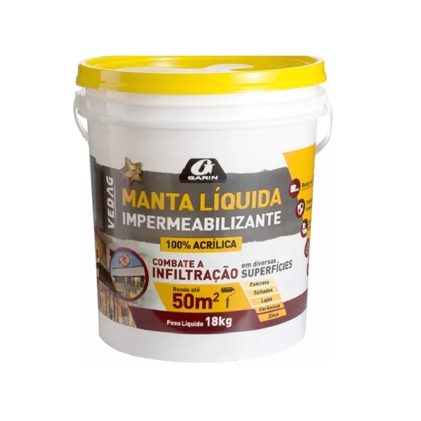 MANTA LIQUIDA IMPERM GARIN 18 KG